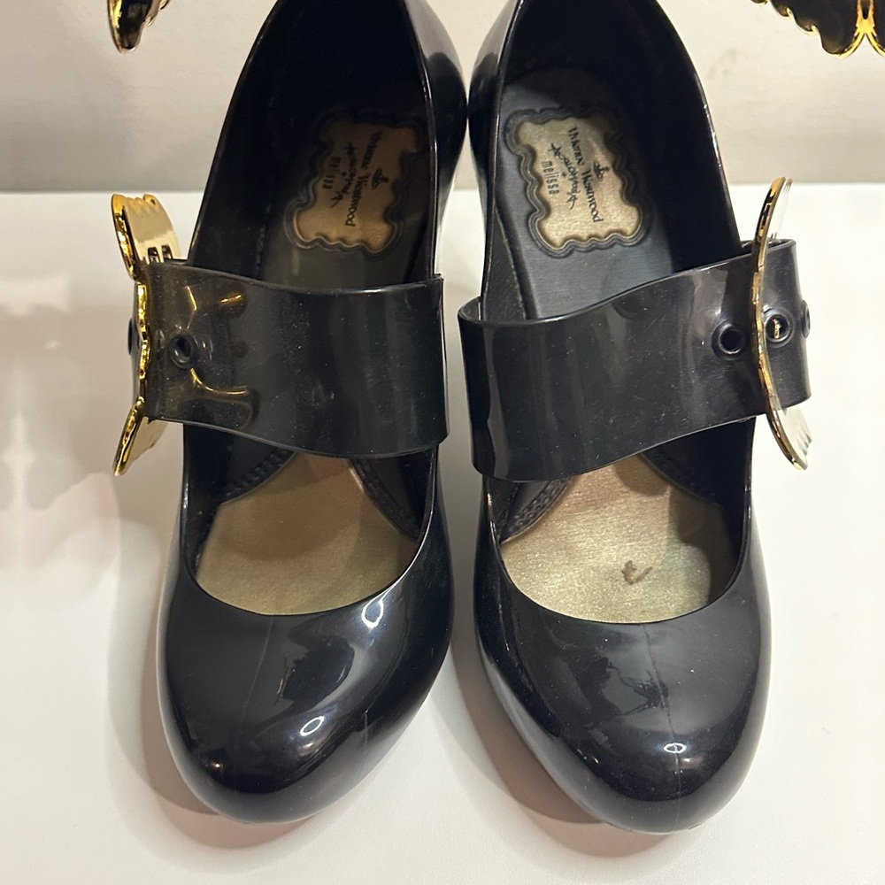 SOLD- Vivienne Westwood Melissa Anglomania heels - Picture 2 of 5